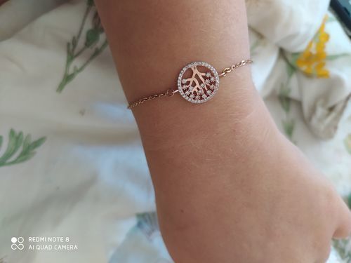 Customer photo review of Little Tree Bracelet