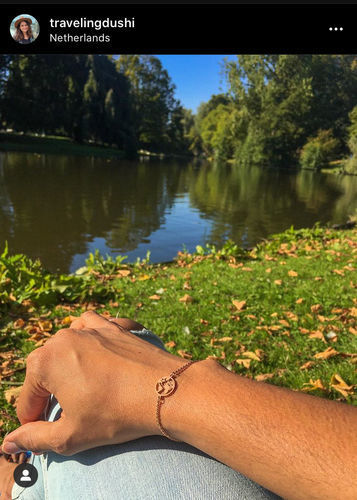 Customer photo review of Little Earth Bracelet