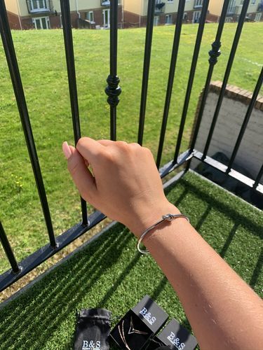 Customer photo review of Knotted Cuff