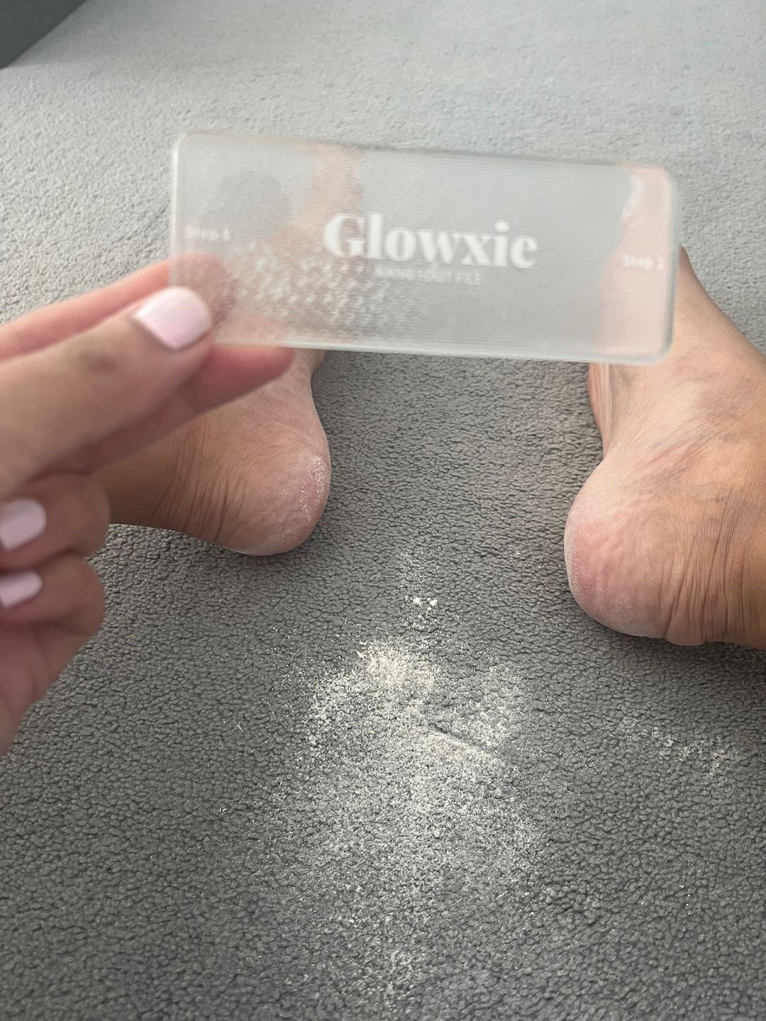 Customer photo review of Glowxie Glass Foot File