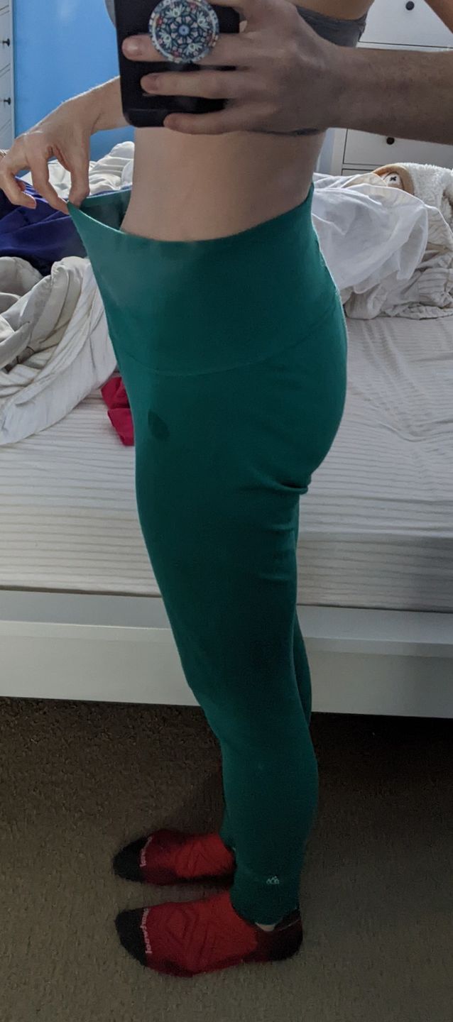 Customer photo review of grown up iksplorer legging