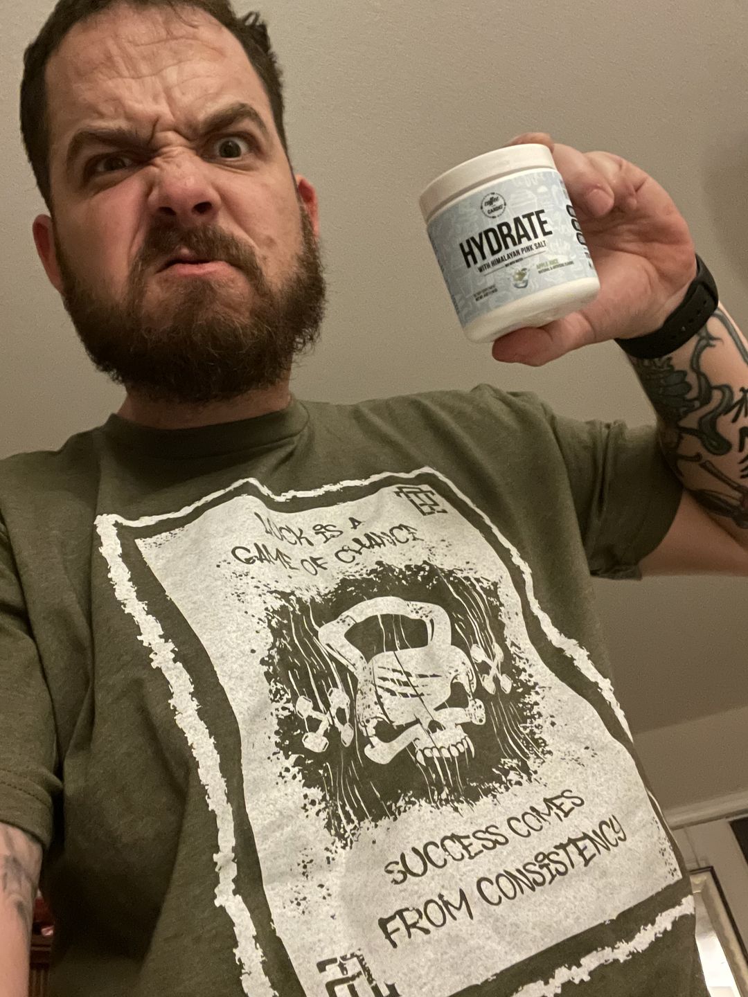 Customer photo review of Dude That Lifts Shirt Club for Him