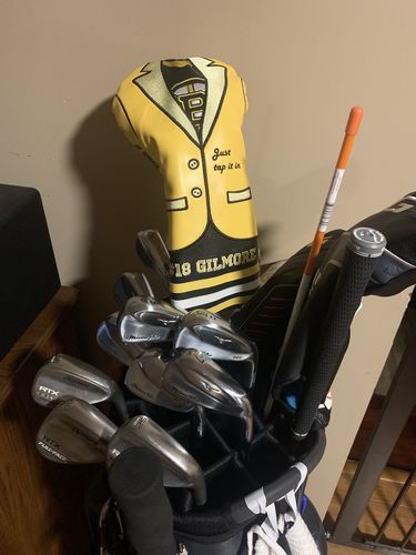 Customer photo review of GILMORE GOLD JACKET HEADCOVER