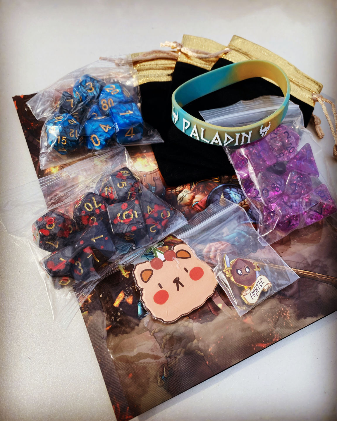 Customer photo review of $25 MYSTERY DICE BAG BUNDLE