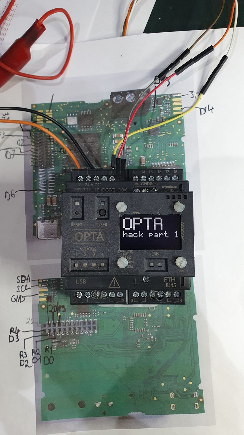 Customer photo review of Arduino Opta RS485