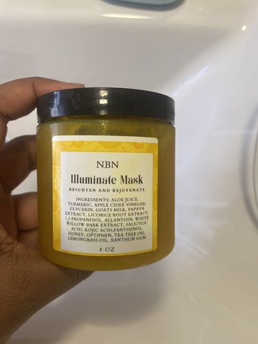 Customer photo review of Illuminate Mask(w/ Kojic acid)