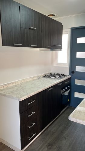 Customer photo review of TRI KIT HORNO ELÉCTRICO, CAMPANA Y ENCIMERA A GAS ETERNITY