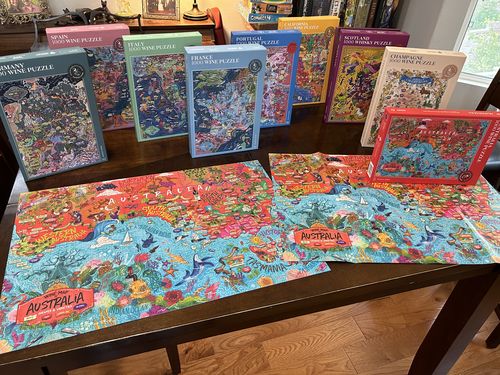 Customer photo review of Wine Puzzle - Portugal