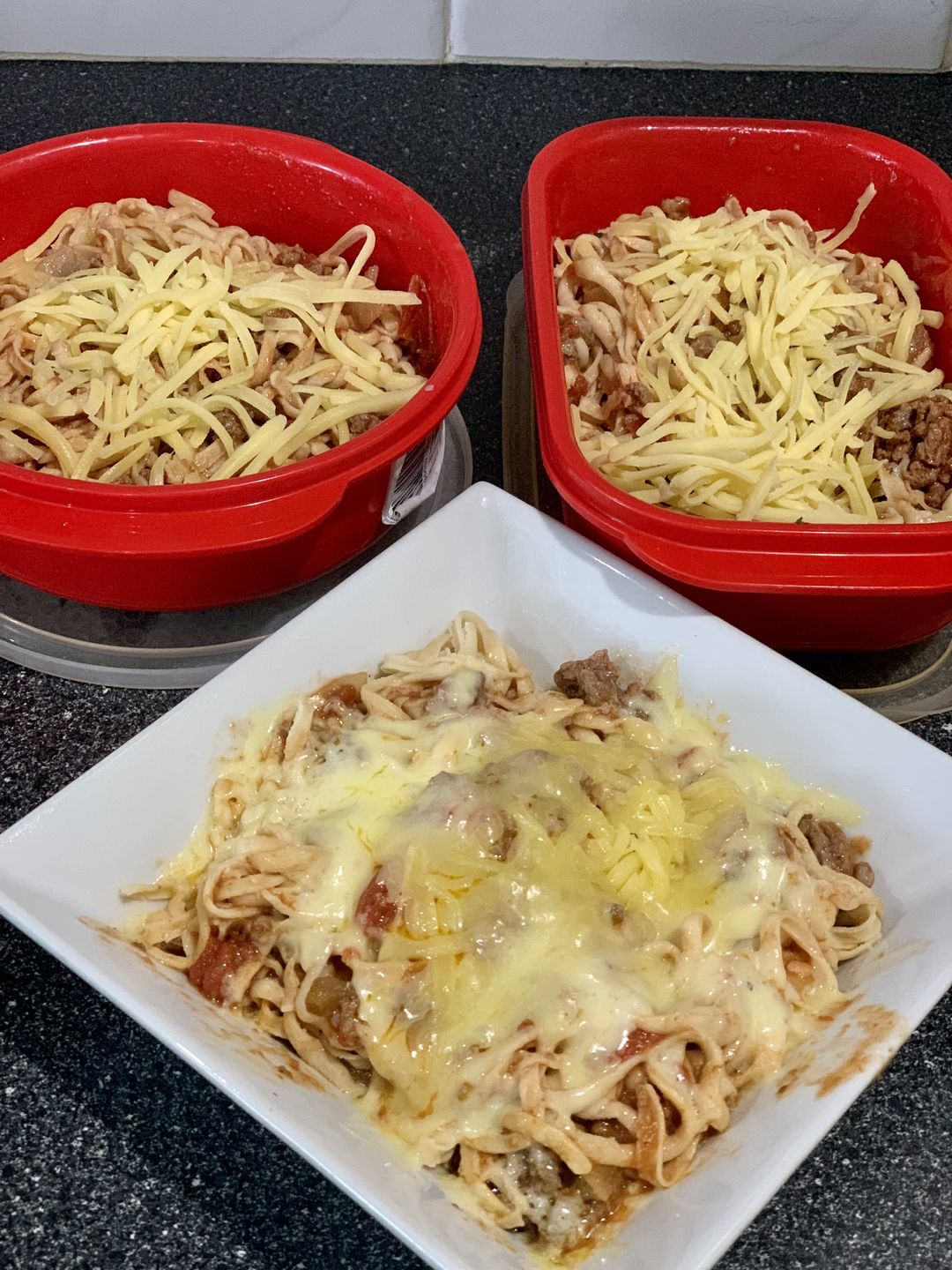 Customer photo review of COMBO BUNDLE DEAL- 5 x Qetoe Organic Low Carb Fettuccine Pack & 5 X Qetoe Organic Low Carb Spaghetti Pack with a Bonus FREE Low Carb E-Recipe book!