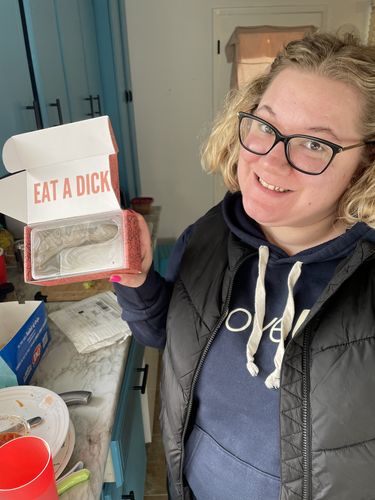 Customer photo review of 2023 Limited Edition Valentine's Dick - Eat a Dick