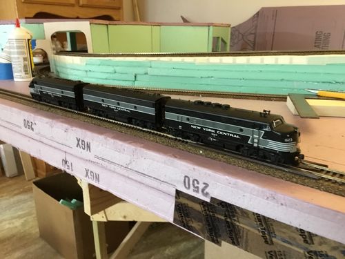 Customer photo review of BLI 6665 EMD F3A, NYC 1623, Full Lightning Stripes, Paragon4 Sound/DC/DCC, HO