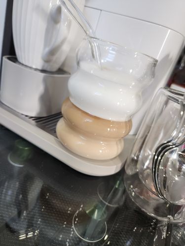 Customer photo review of GLASS STRAW | LONG + SHORT