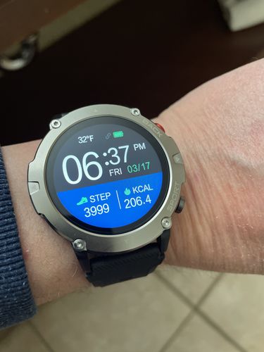 Customer photo review of ZE™ Active - Military Grade Smartwatch