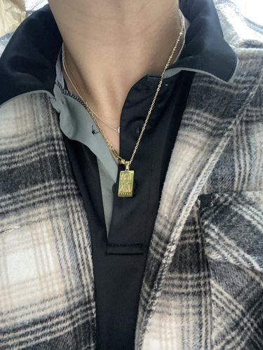 Customer photo review of The Zodiac Necklace