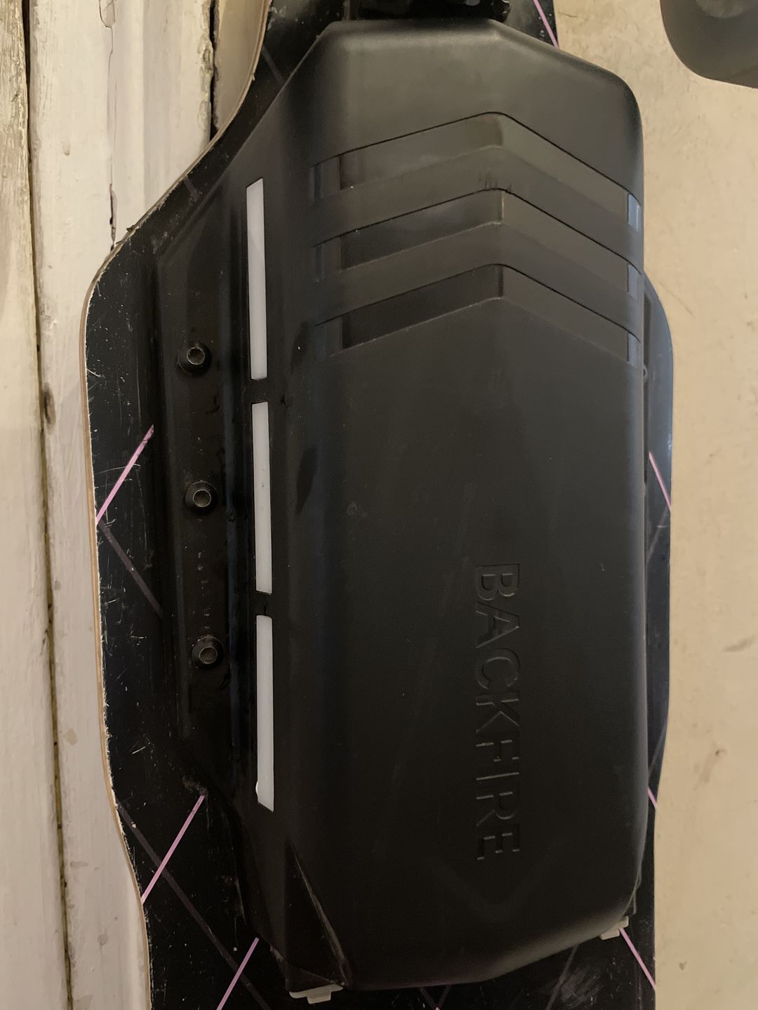 Customer photo review of Charging port and Battery Case for Backfire Boards