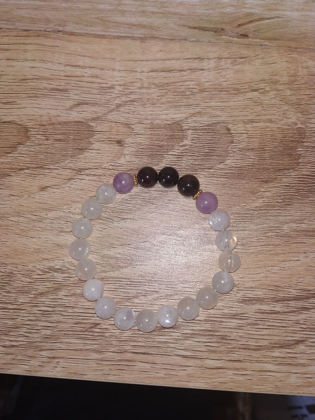Customer photo review of Bracelet Pierre de Lune Fertilité