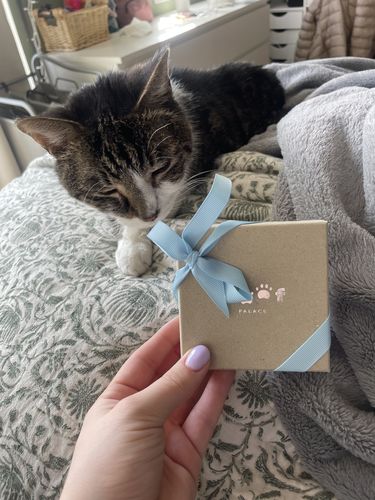 Customer photo review of Custom Love Necklace