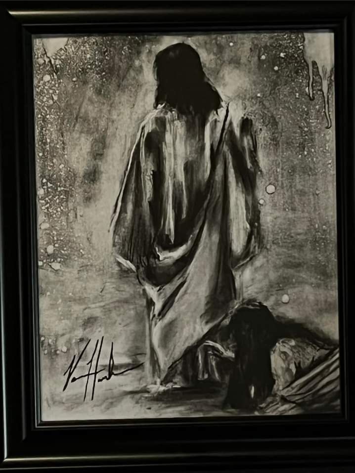 Customer photo review of Jesus Healer (Sketch)