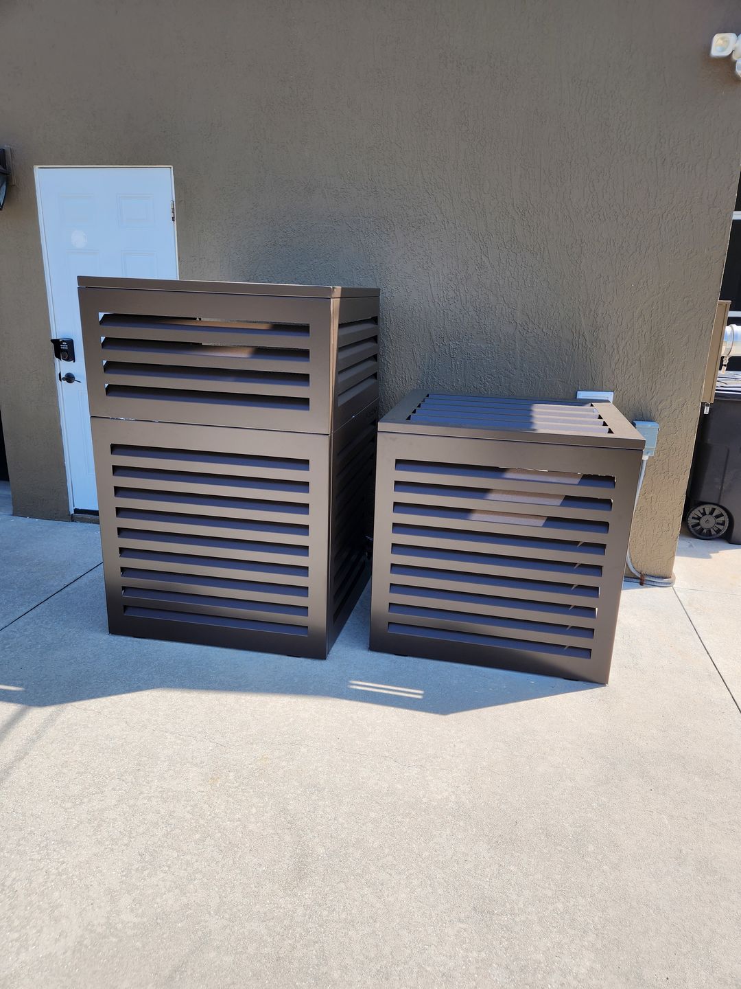 Customer photo review of Central AC Cover - Bronze