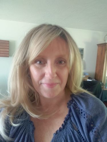 Customer photo review of Brown and Blonde Human Hair Topper Piece Clip On for Women #T10/613