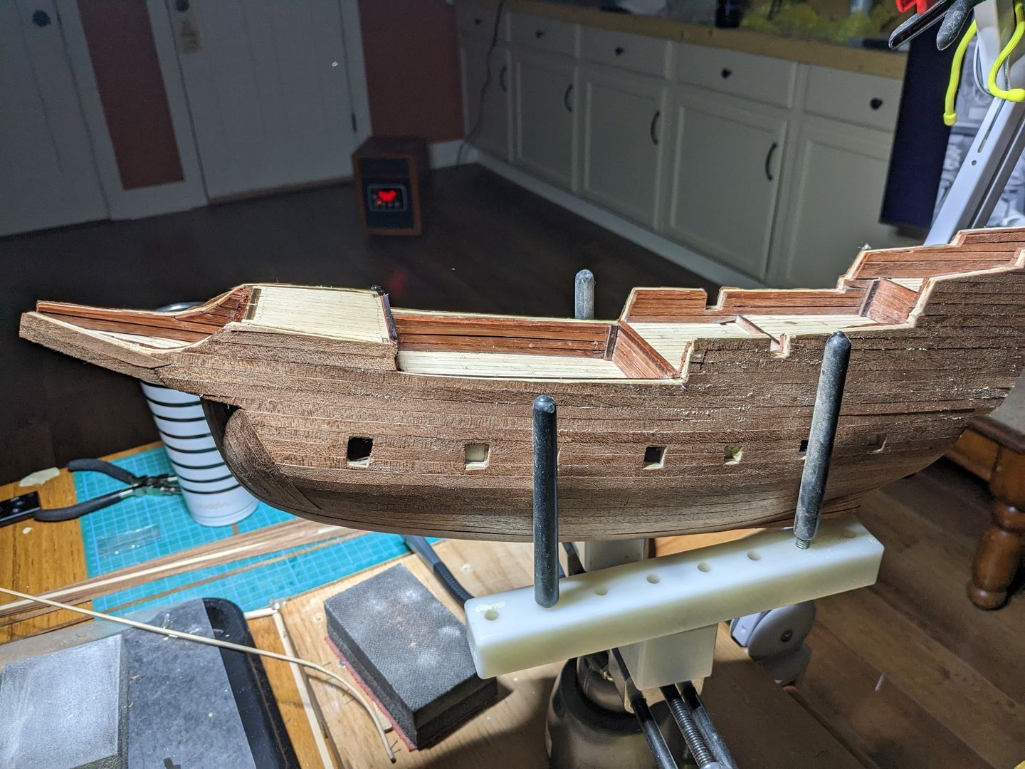 Customer photo review of Maqueta Barco Golden Hind