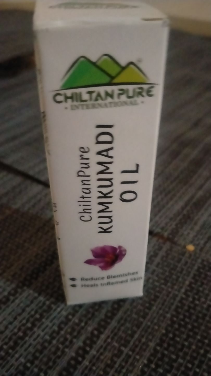 Customer photo review of Chiltanpure Kumkumadi Oil – Deals with Hyperpigmentation, Acts as Natural Sunscreen & Promotes Skin Cell Regeneration 30ml