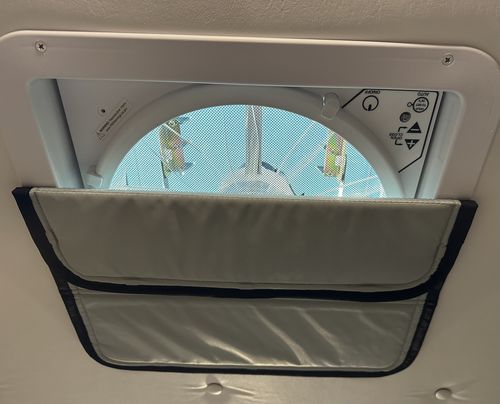 Customer photo review of Roof Vent Fan Insulated Cover