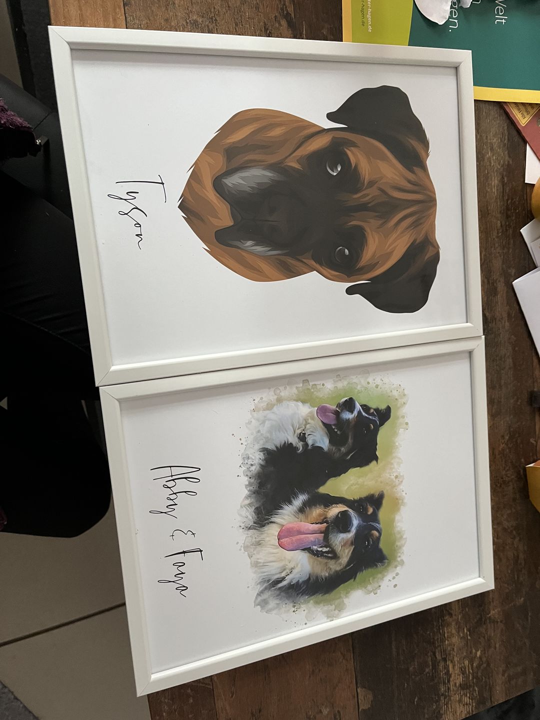 Customer photo review of Portrait deines Tieres