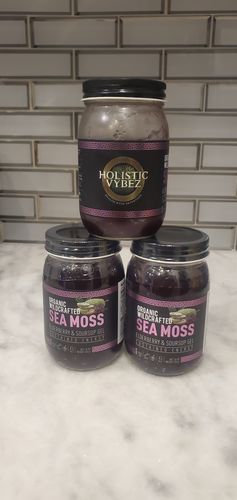 Customer photo review of Elderberry and Soursop Sea Moss Gel Trio