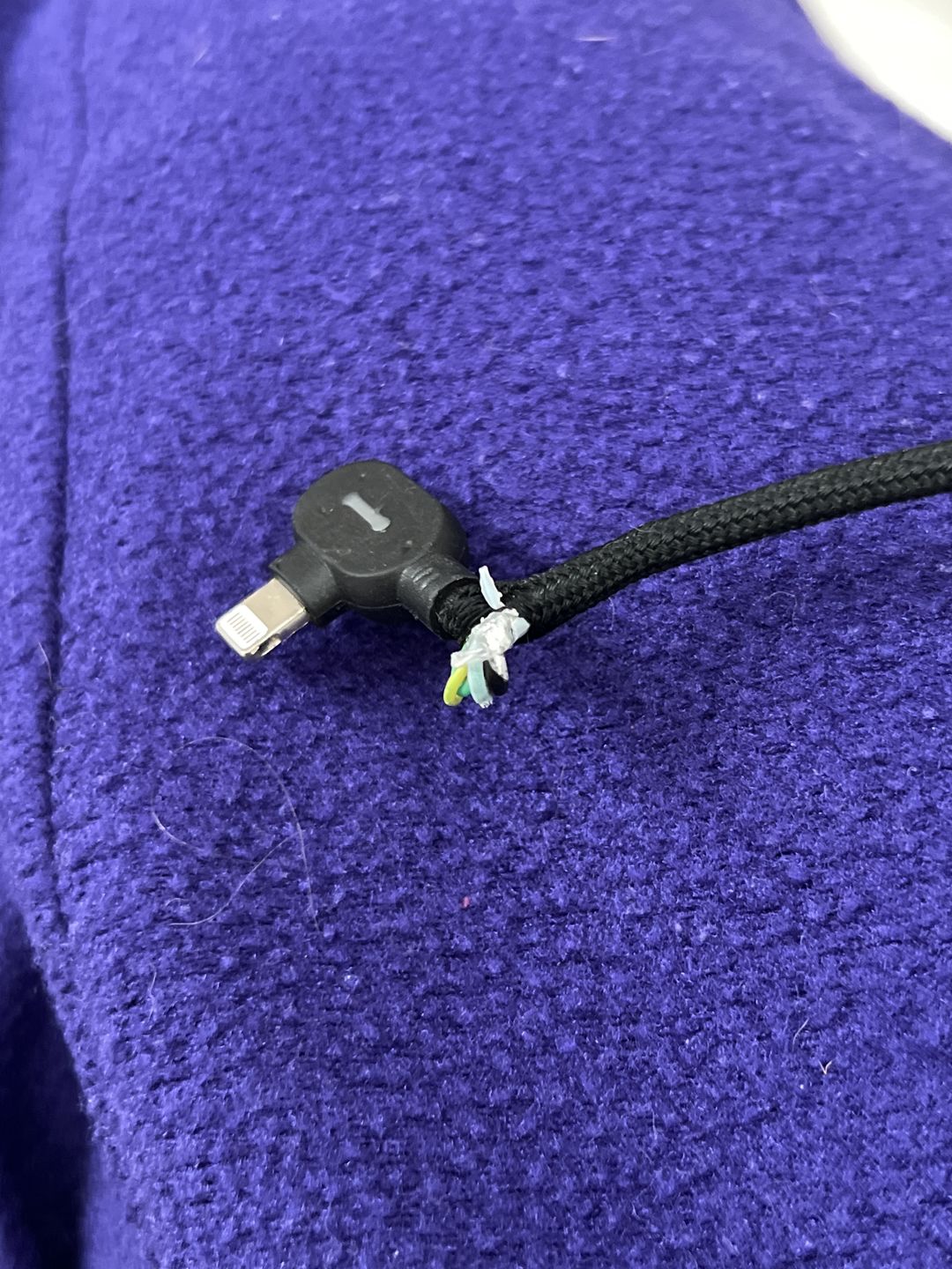 Customer photo review of The Titan Smart Cable™
