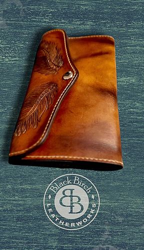 Customer photo review of No.76 | Leather Women's Long Wallet (Digital Pattern)