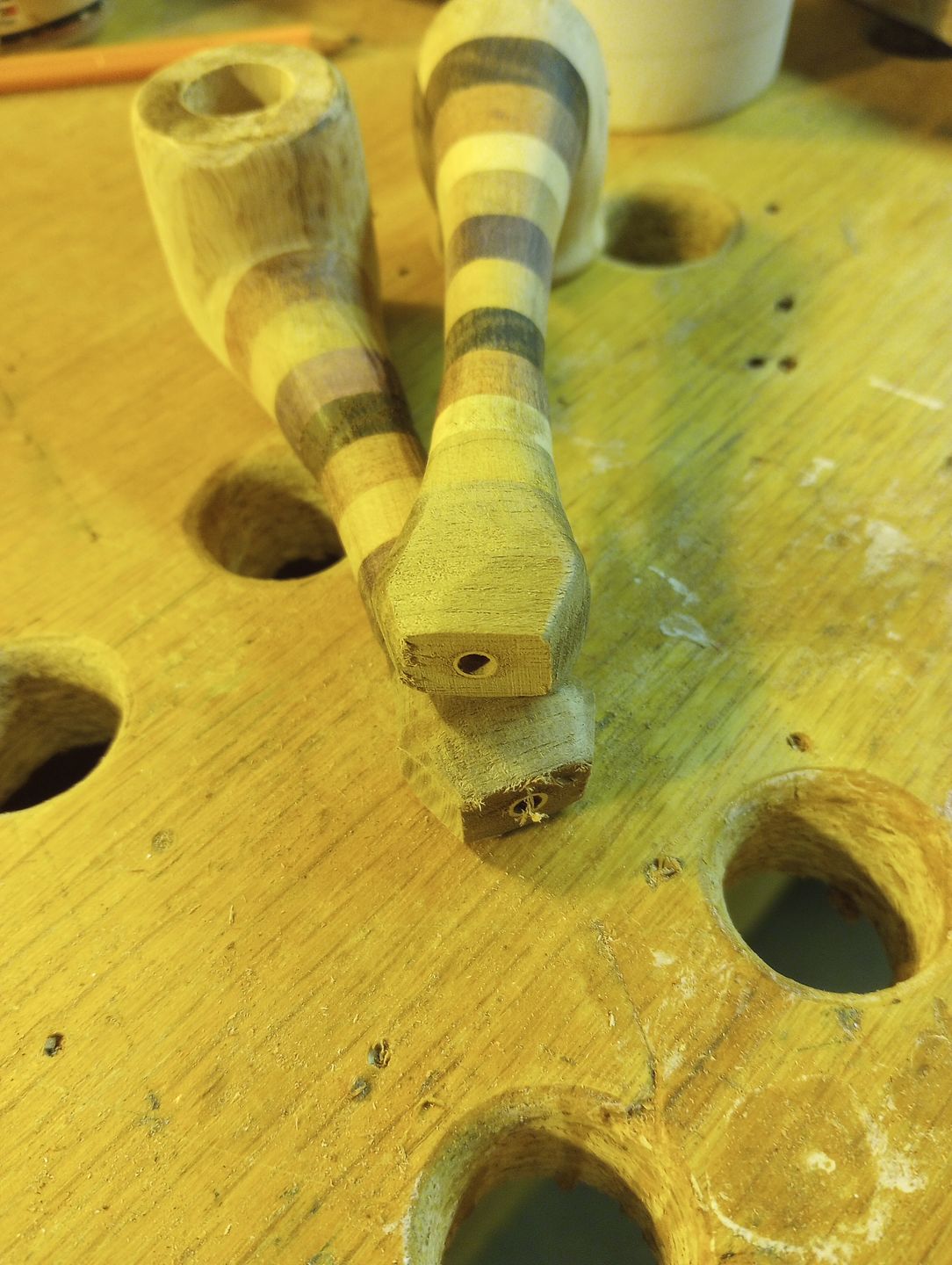 Customer photo review of Round Brass Tube: 3/16" OD x 0.014" Wall x 36" Long (6 Pieces)