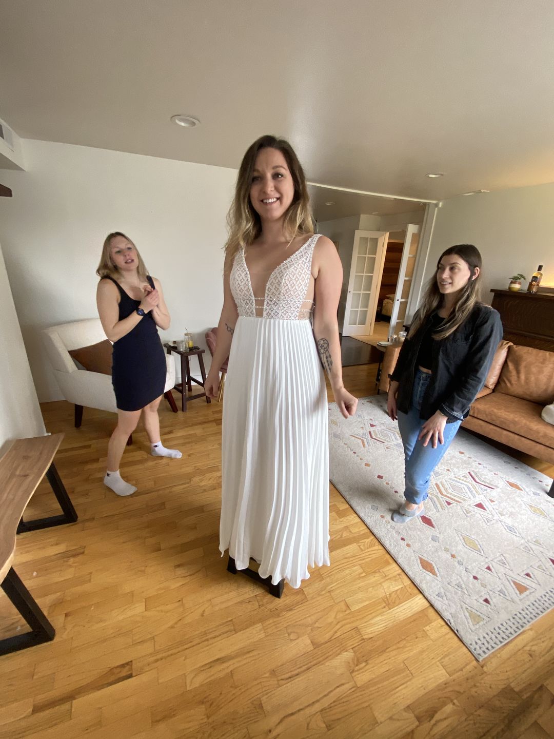 Customer photo review of At Home Try-On Rental