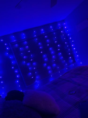 Customer photo review of DormVibes Color Changing Wall Lights
