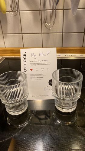 Customer photo review of RIFFLE GLASS SHORT | PARIS