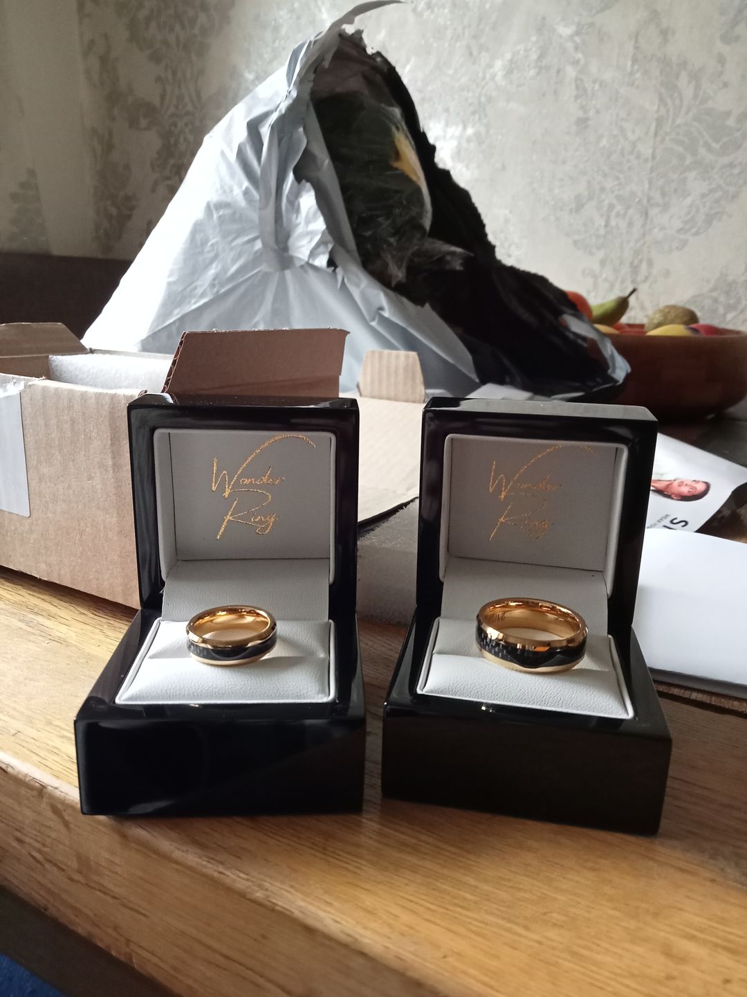 Customer photo review of The Third Dimension Wonder Ring Set