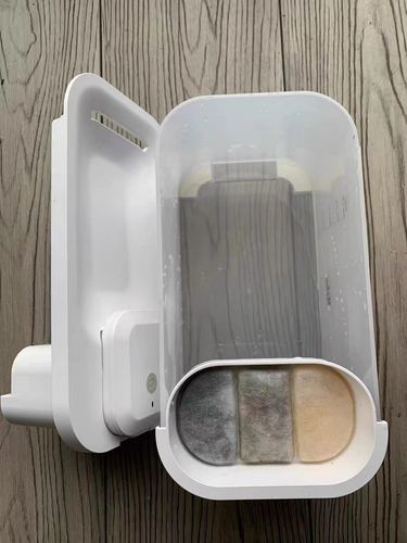 Customer photo review of Michu Cordless & Rechargeable Battery Operated Automatic Pet Water Fountain, Wireless and USB Charging