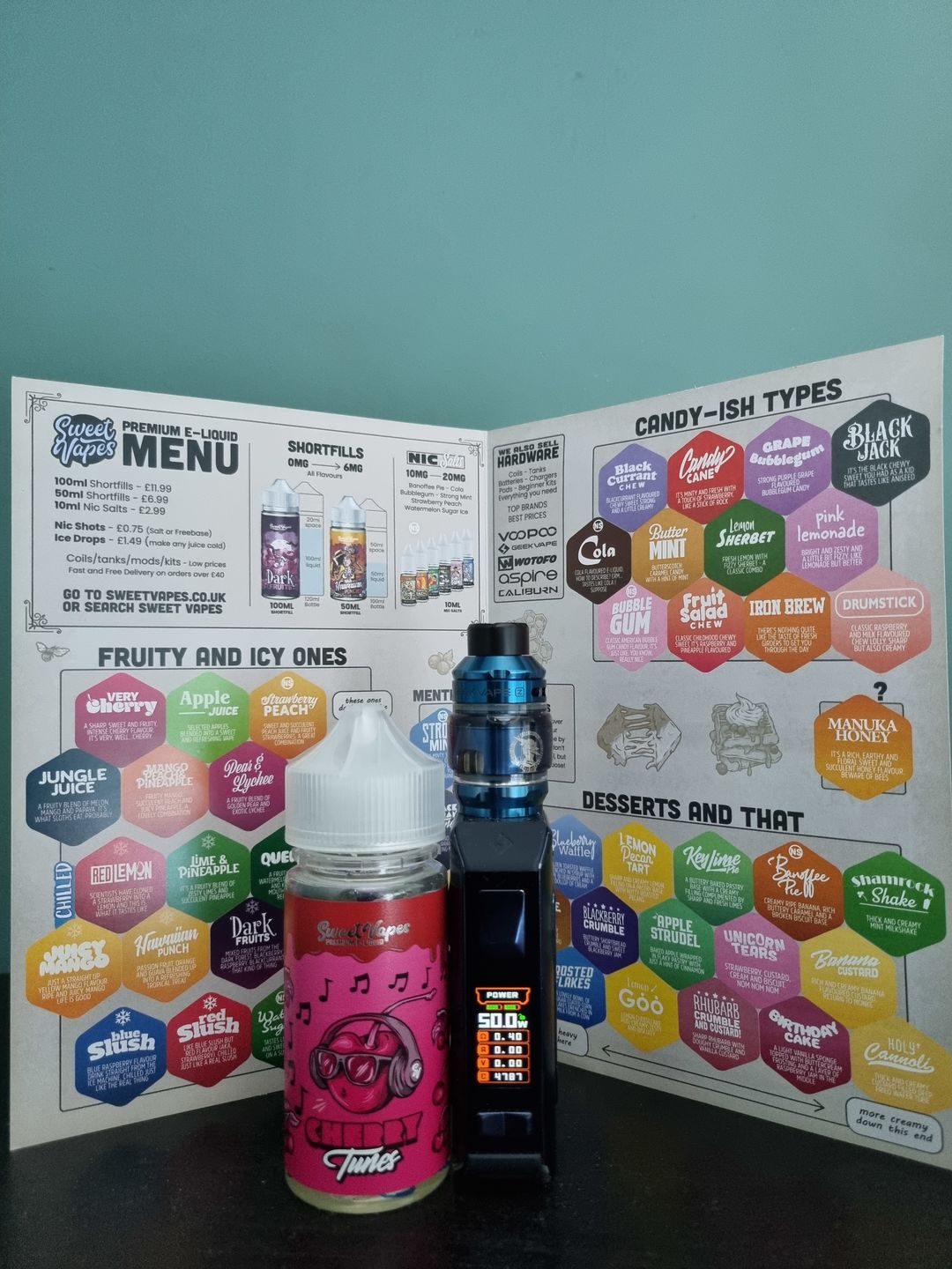 Customer photo review of Cherry Tunes
