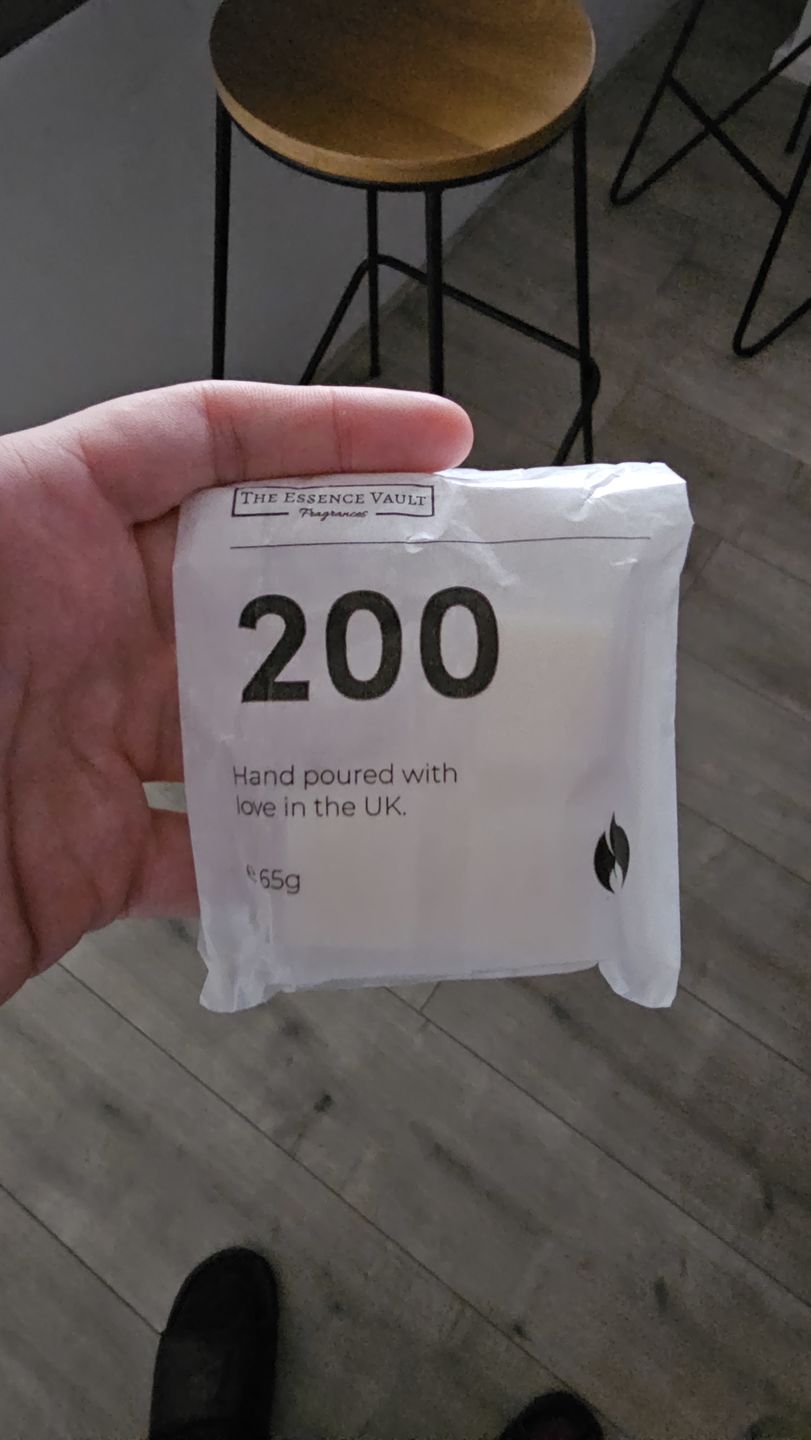 Customer photo review of Inspired by Aventus - 200 - Wax Melt Bar