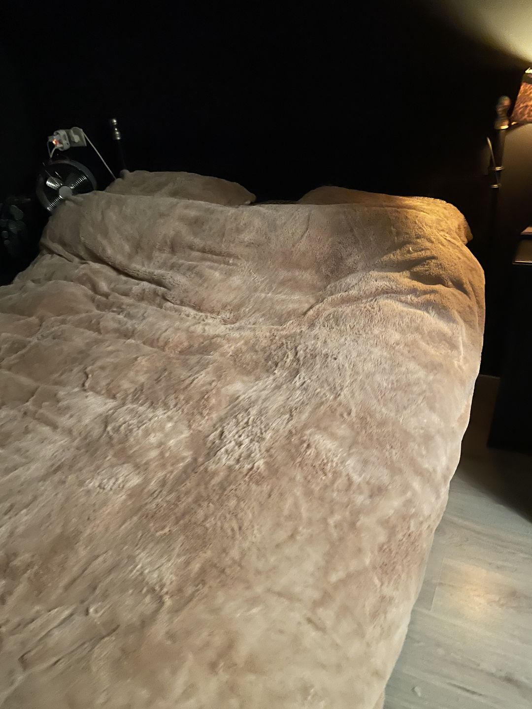 Customer photo review of Dekbedovertrek Teddy Fluffy Nude