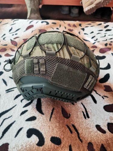 Customer photo review of Casque militaire pare-balles IIIA