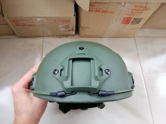 Customer photo review of Casque militaire pare-balles IIIA