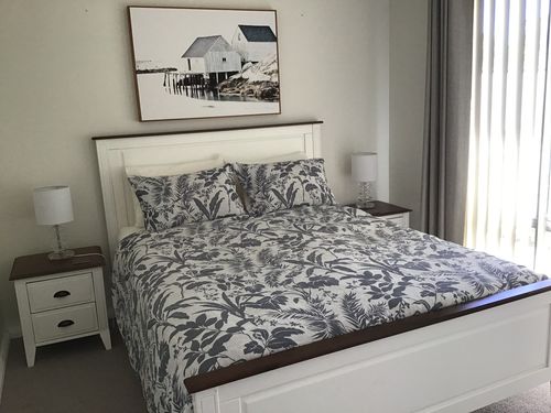 Customer photo review of Cottages By The Sea | Framed Canvas