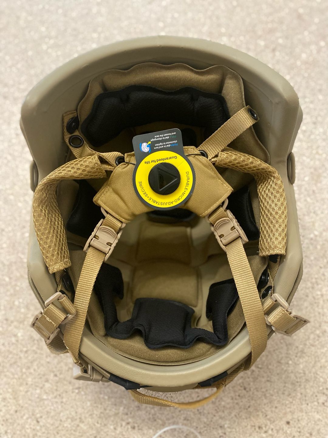 Customer photo review of Casque militaire pare-balles IIIA