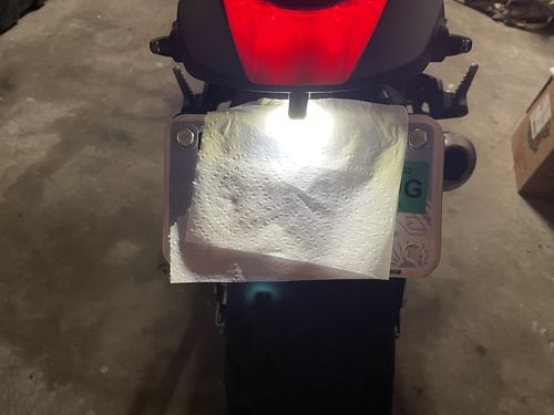 Customer photo review of Ducati Scrambler Tail Tidy