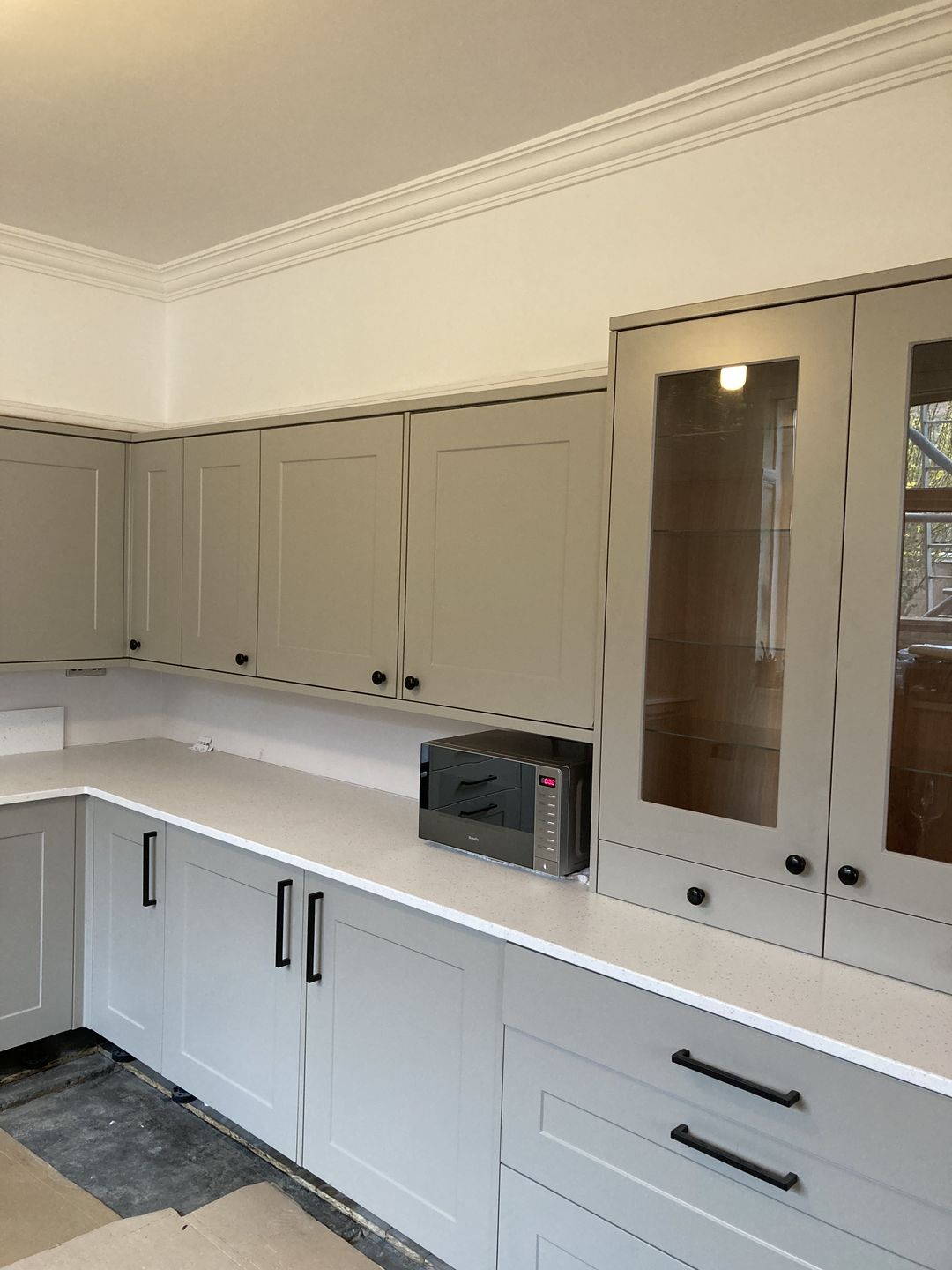 Customer photo review of Classic Cast Iron Cupboard Handles | Black