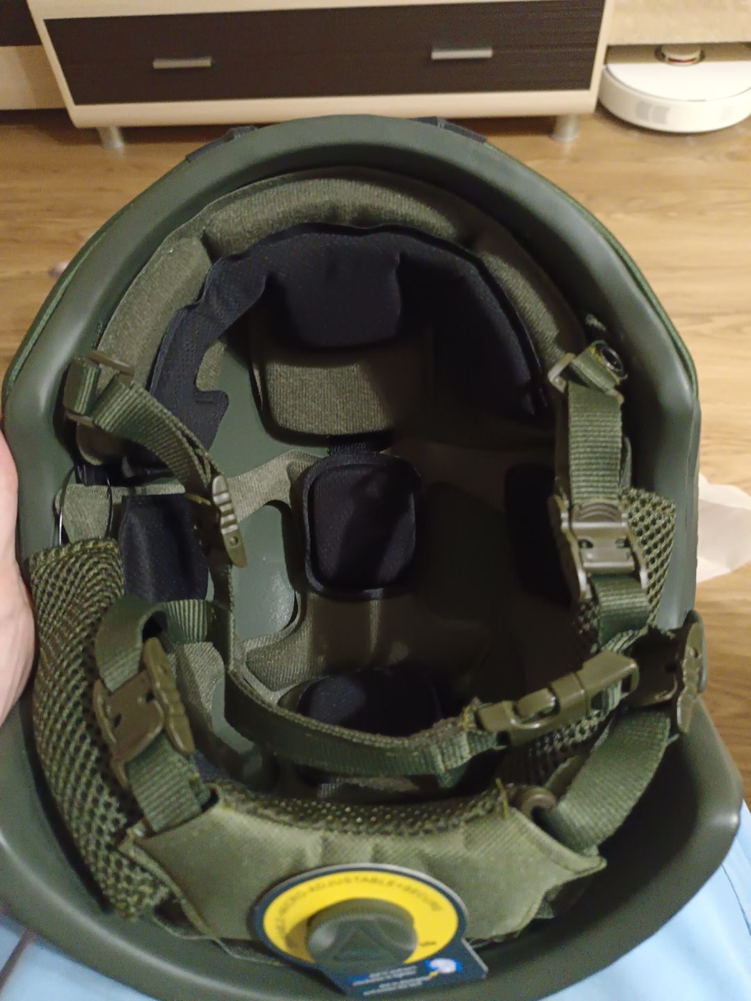 Customer photo review of Casque militaire pare-balles IIIA