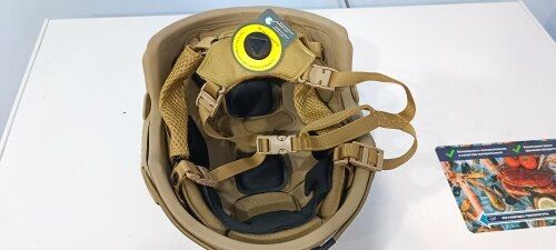 Customer photo review of Casque militaire pare-balles IIIA