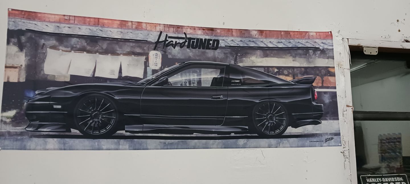 Customer photo review of Nissan 180SX Workshop Flag
