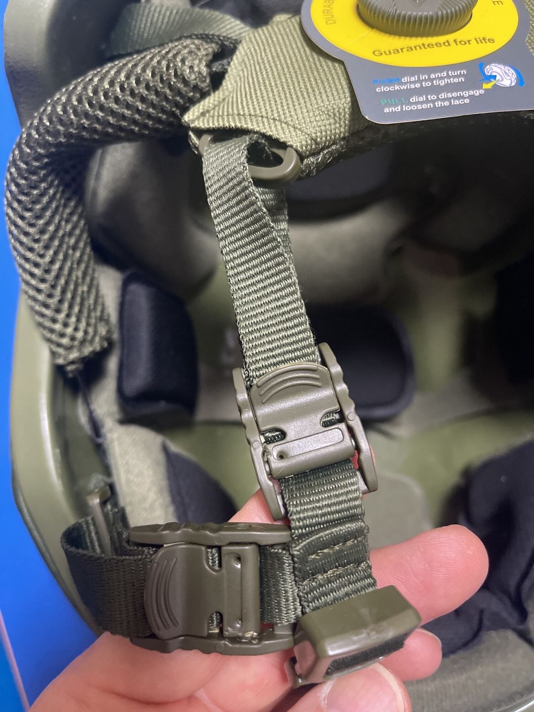 Customer photo review of Casque militaire pare-balles IIIA